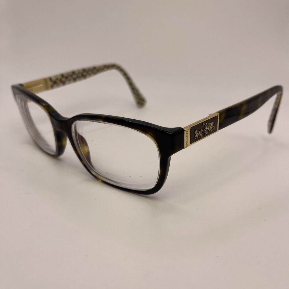 Coach Eyeglasses HC 6062 DARCY 5262, 51-16-135, Dark Tortoise *Frames Only*